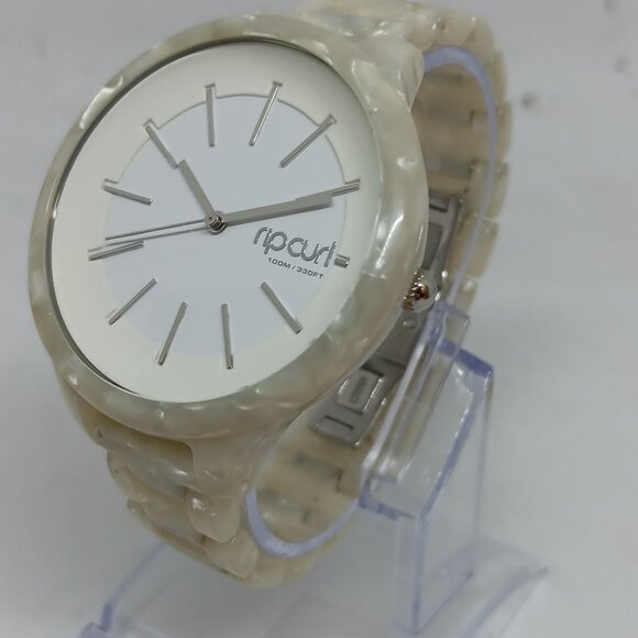 Rip Curl Horizon A2588G Women's 43mm Acetate Pearlescent Finish Quartz Watch - Picture 1 of 11